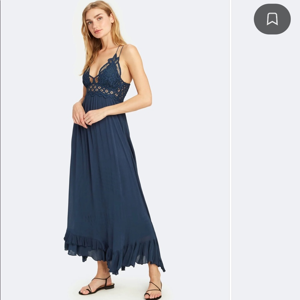 NWT Free People Adella Maxi Slip Dress - Picture 3 of 15